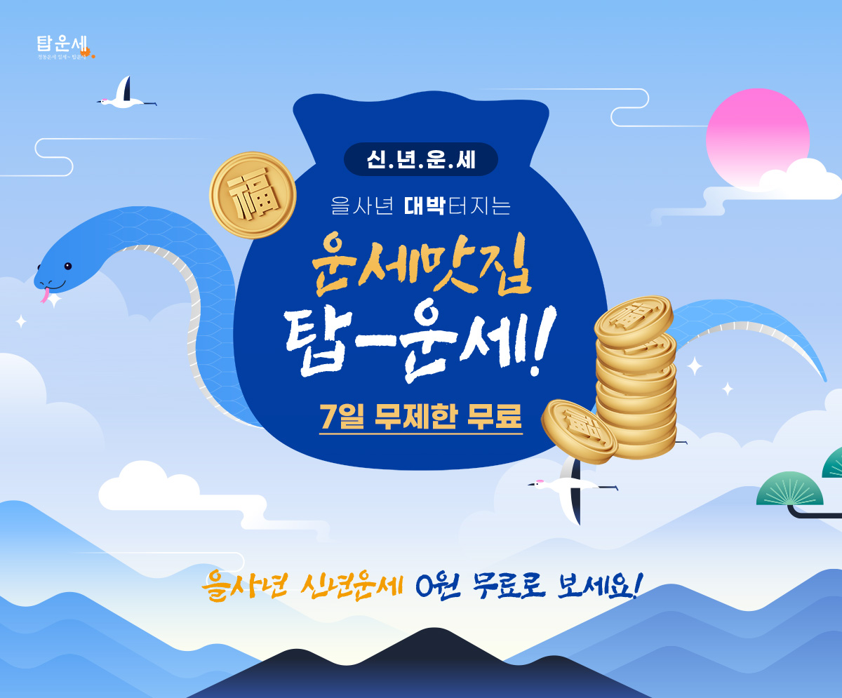 운세맛집 탑운세!